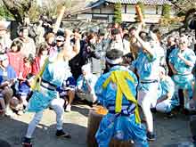 南大塚の餅つき踊り